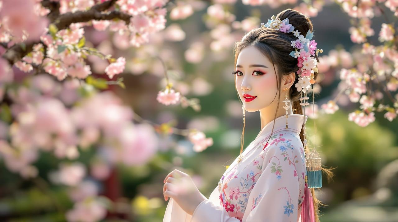 叮咚影视古风汉服摄影教程：如何在普通公园拍出大片感