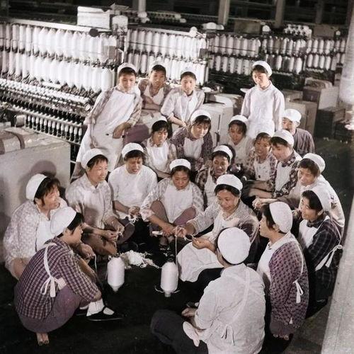 纺织女工图片,织就梦想，绣出希望